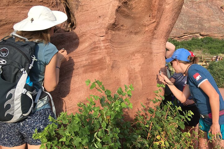 Up close to the red rocks!